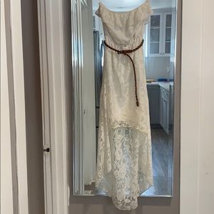 White Lace Dress